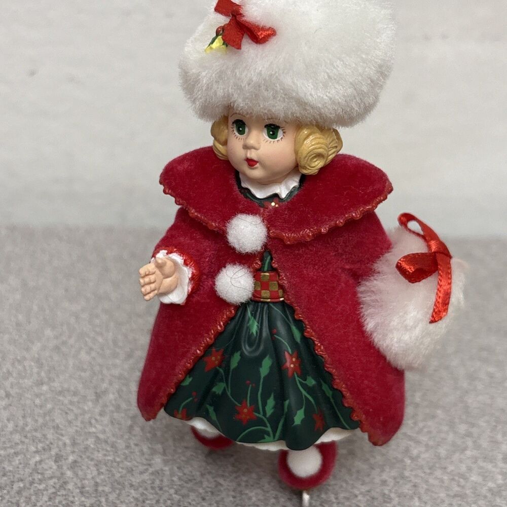 Hallmark Keepsake Madame Alexander Ornaments Lot, Red Queen And Christmas Holly - Picture 8 of 12